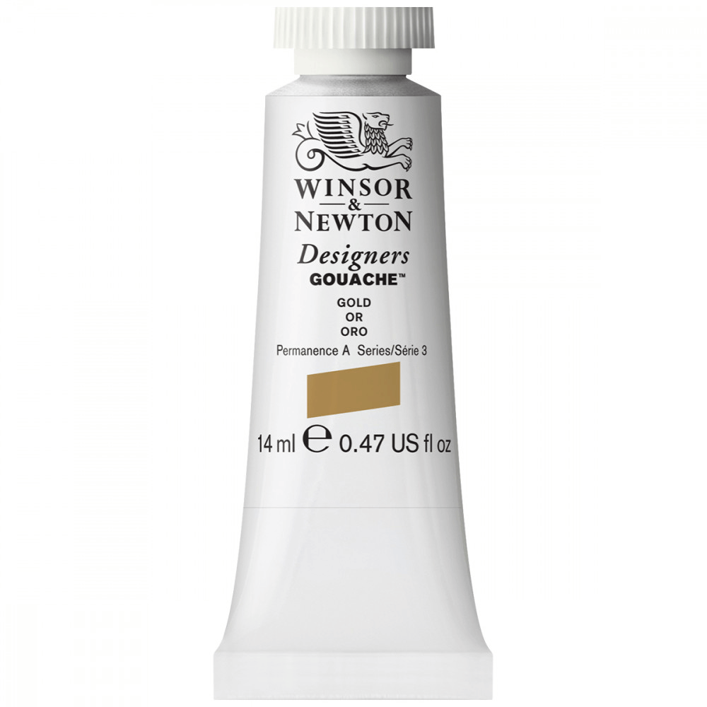 Tinta Guache Winsor & Newton Designers 14ml S3 283 Gold